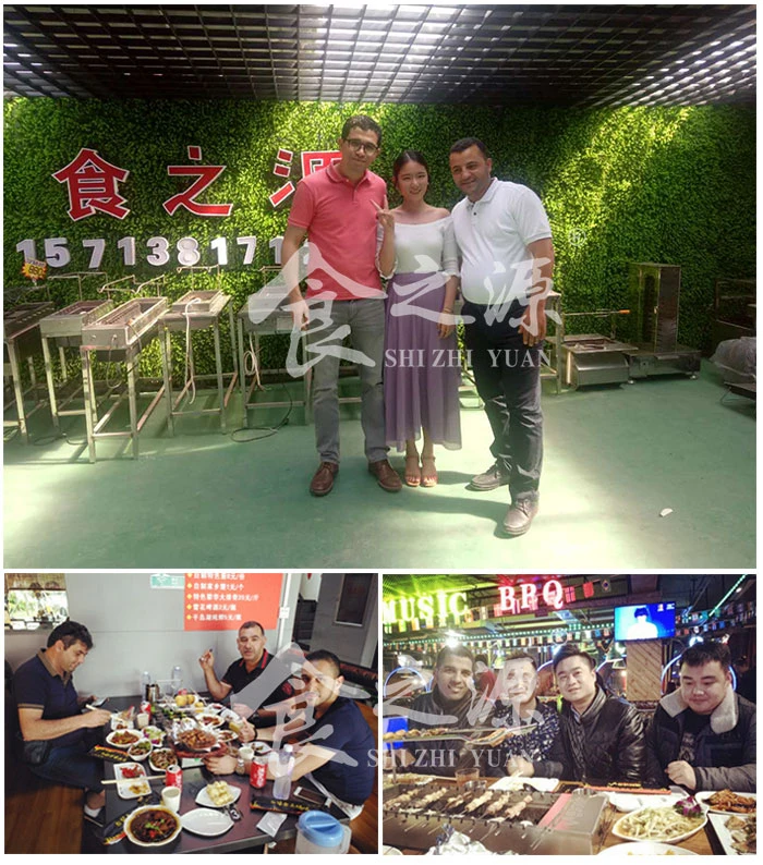  Automatic barbecue machine